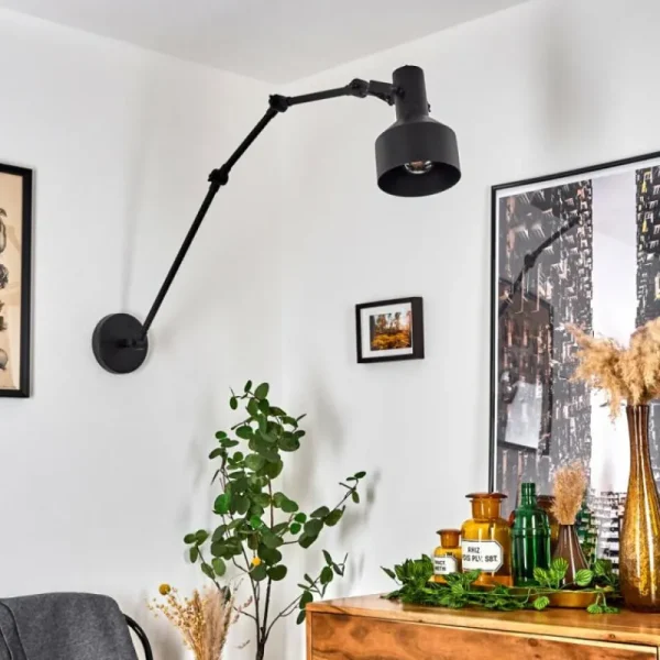 hofstein Applique murale Tablazos Noir, 1 lumière* Lampes Modernes