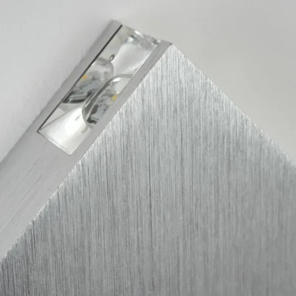 hofstein Applique murale Tapurai LED Argenté, 1 lumière* Lampes Modernes