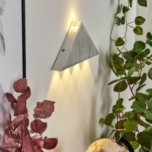 hofstein Applique murale Tapurai LED Argenté, 1 lumière* Lampes Modernes