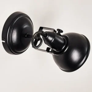 hofstein Applique murale Tina Noir, 1 lumière* Lampes Modernes