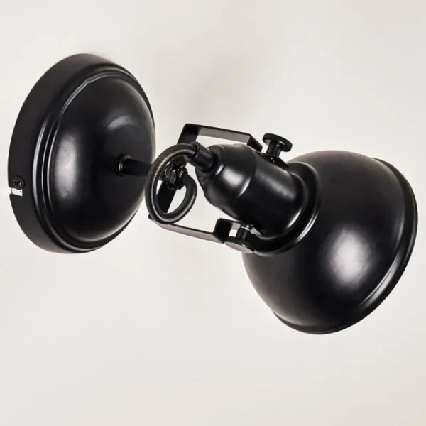 hofstein Applique murale Tina Noir, 1 lumière* Lampes Modernes