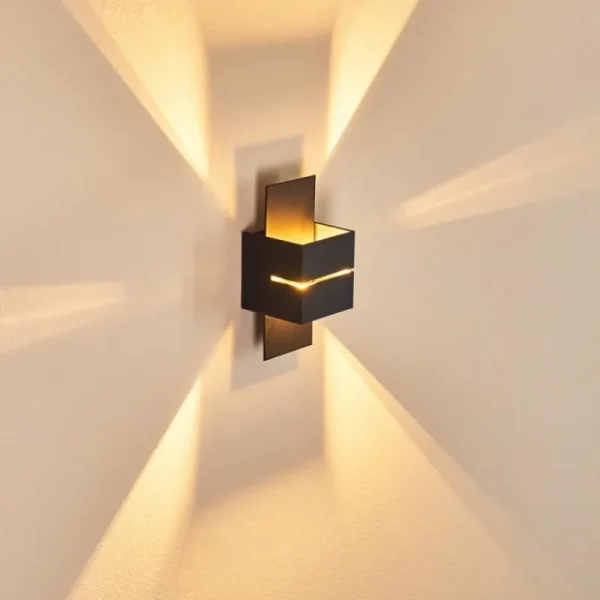 hofstein Applique murale Tora Noir, 1 lumière* Lampes Modernes