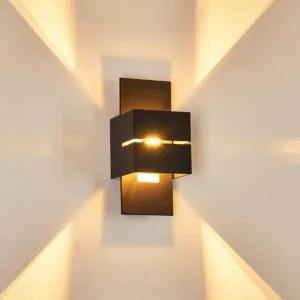 hofstein Applique murale Tora Noir, 1 lumière* Lampes Modernes
