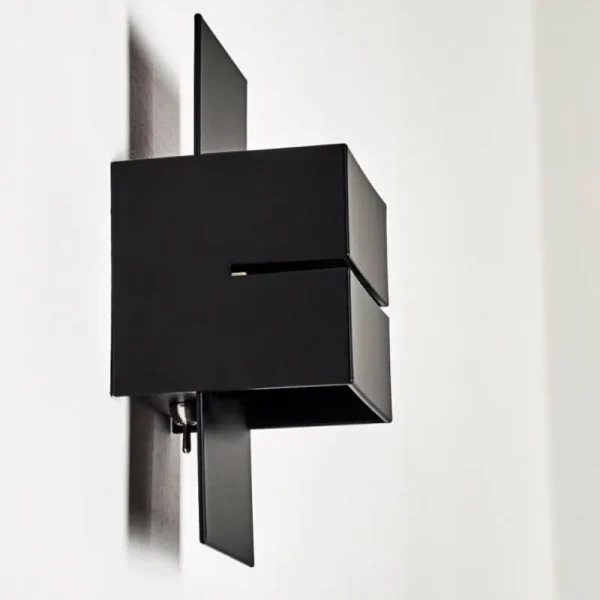 hofstein Applique murale Tora Noir, 1 lumière* Lampes Modernes