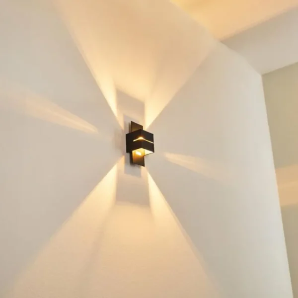hofstein Applique murale Tora Noir, 1 lumière* Lampes Modernes