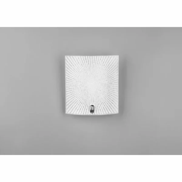 Luminaires Trio Applique murale Trio Elisa Chrome, 1 lumière* Lampes En Verre