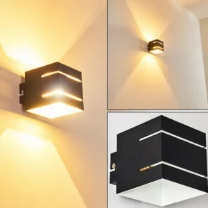 hofstein Applique murale Varco Noir, 1 lumière* Lampes Modernes
