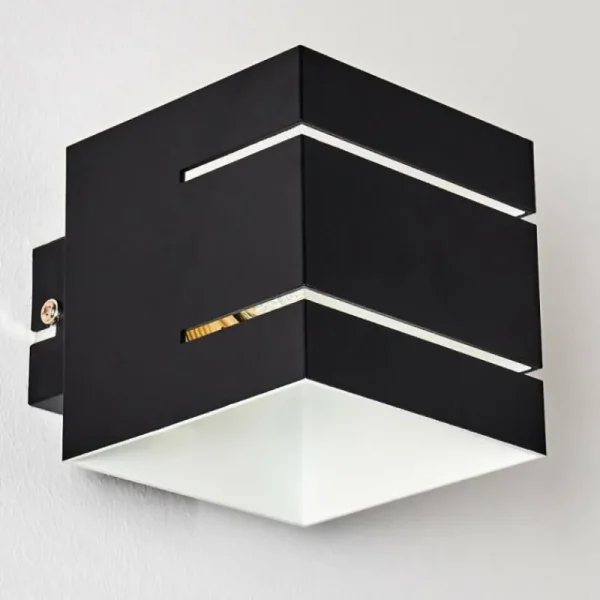 hofstein Applique murale Varco Noir, 1 lumière* Lampes Modernes
