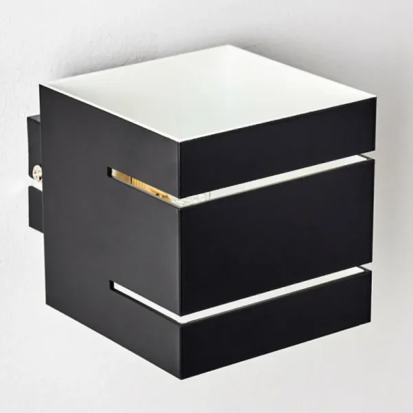 hofstein Applique murale Varco Noir, 1 lumière* Lampes Modernes