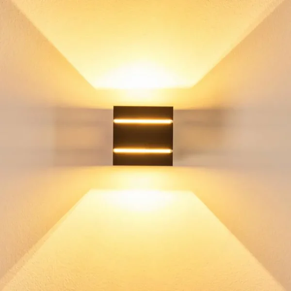hofstein Applique murale Varco Noir, 1 lumière* Lampes Modernes