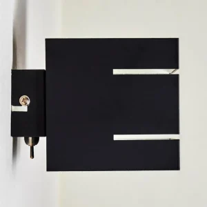 hofstein Applique murale Varco Noir, 1 lumière* Lampes Modernes