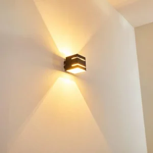 hofstein Applique murale Varco Noir, 1 lumière* Lampes Modernes