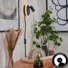 hofstein Applique murale Viata LED Noir, Blanc, 2 lumières* Lampes Modernes