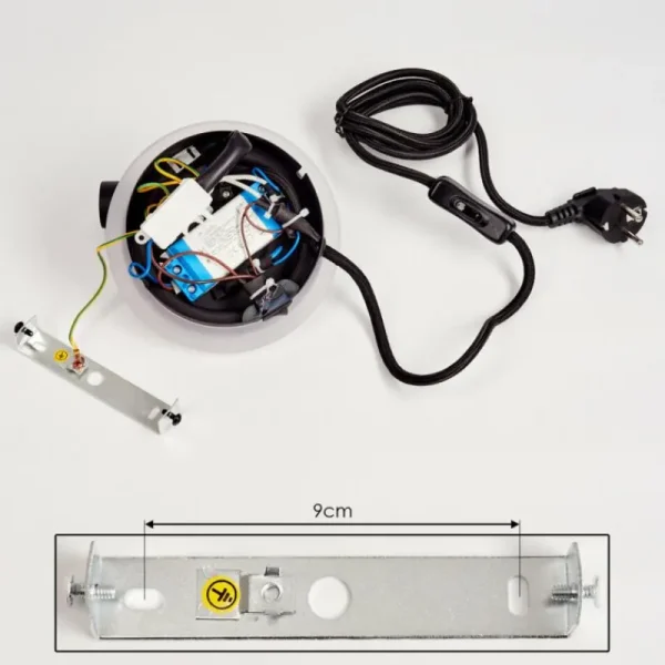 hofstein Applique murale Viata LED Noir, Blanc, 2 lumières* Lampes Modernes