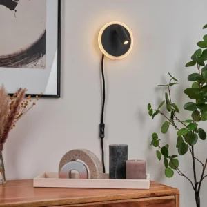 hofstein Applique murale Viata LED Noir, Blanc, 2 lumières* Lampes Modernes