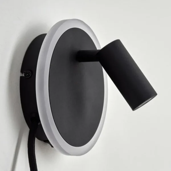 hofstein Applique murale Viata LED Noir, Blanc, 2 lumières* Lampes Modernes
