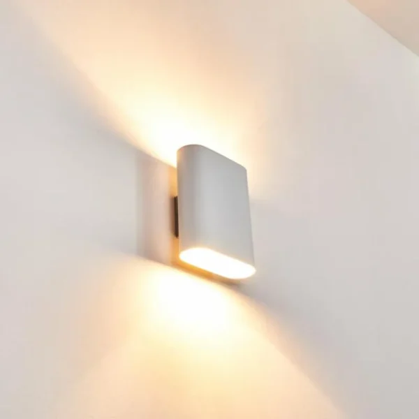 hofstein Applique murale Vion Blanc, 2 lumières* Lampes Modernes