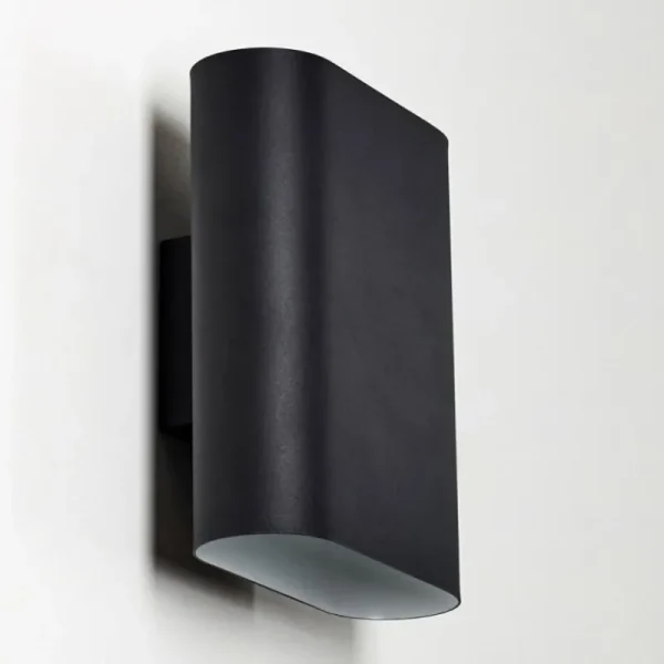 hofstein Applique murale Vion Noir, 2 lumières* Lampes Modernes