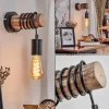 hofstein Applique murale Yaak Écru, Noir, 1 lumière* Lampes Modernes