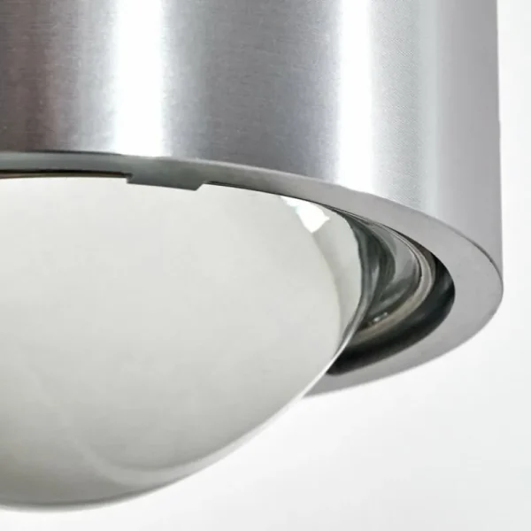 hofstein Applique Sapri Chrome brossé, 1 lumière* Lampes En Verre