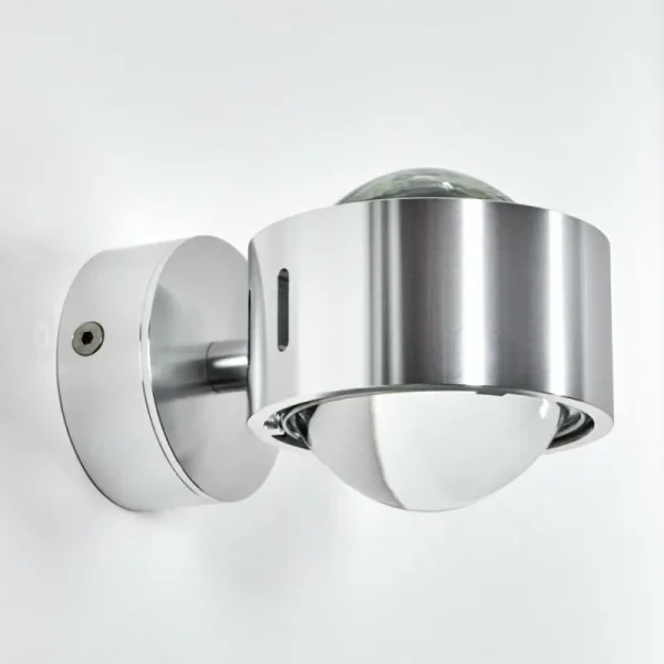 hofstein Applique Sapri Chrome brossé, 1 lumière* Lampes En Verre