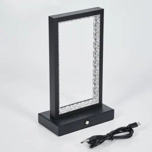 hofstein Arufe Lampe à poser LED Noir, 1 lumière* Lampes Modernes