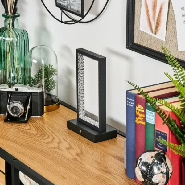 hofstein Arufe Lampe à poser LED Noir, 1 lumière* Lampes Modernes