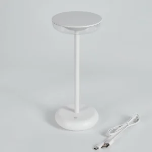 hofstein Baigorrita Lampe à poser LED Blanc, 1 lumière* Lampes Modernes