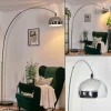 hofstein Baloca Lampadaire Chrome, Noir, 1 lumière* Lampes Modernes