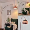 hofstein Baloca Lampadaire Cuivre, Noir, 1 lumière* Lampes Modernes