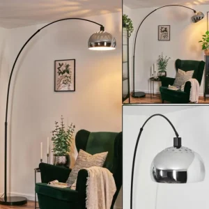 hofstein Baloca Lampadaire Noir, 1 lumière* Lampes Modernes