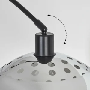 hofstein Baloca Lampadaire Noir, 1 lumière* Lampes Modernes