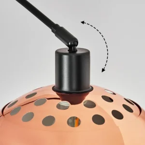 hofstein Baloca Lampadaire Noir, 1 lumière* Lampes Modernes
