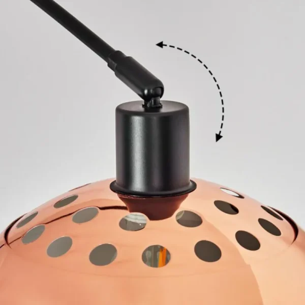 hofstein Baloca Lampadaire Noir, 1 lumière* Lampes Modernes