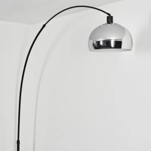 hofstein Baloca Lampadaire Noir, 1 lumière* Lampes Modernes