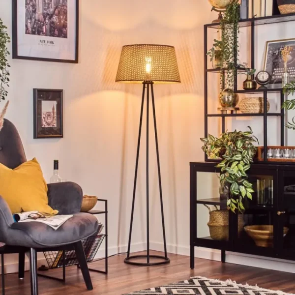 hofstein Barcos Lampadaire beige, 1 lumière* Lampes Modernes