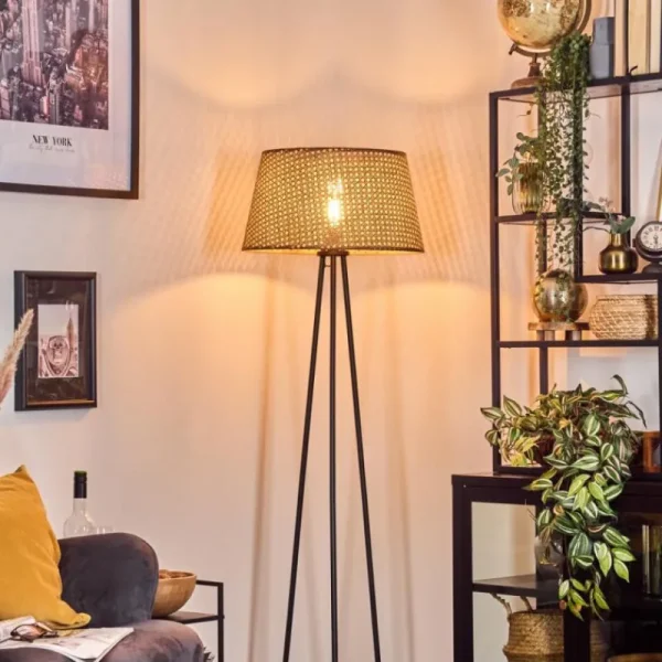 hofstein Barcos Lampadaire beige, 1 lumière* Lampes Modernes