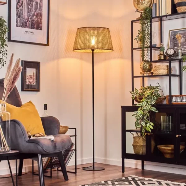 hofstein Barcos Lampadaire beige, Écru, 1 lumière* Lampes Modernes
