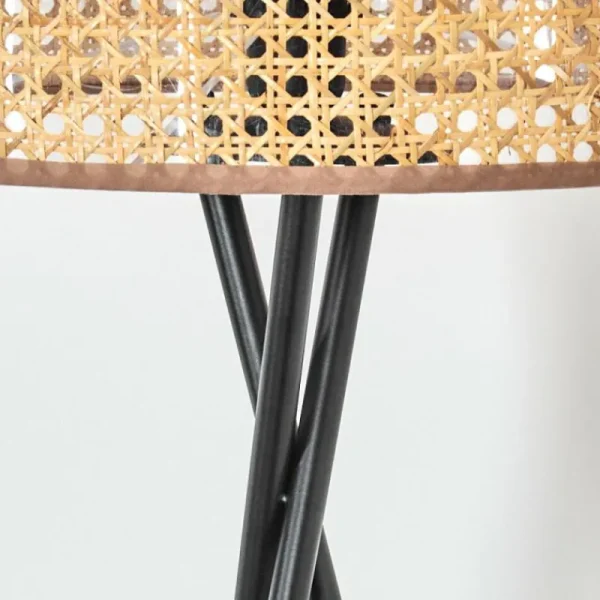 hofstein Barcos Lampadaire Noir, 1 lumière* Lampes Modernes