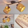 hofstein Barcos Plafonnier Noir, 2 lumières* Lampes Modernes