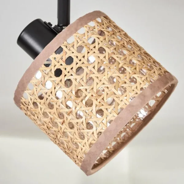 hofstein Barcos Plafonnier Noir, 2 lumières* Lampes Modernes