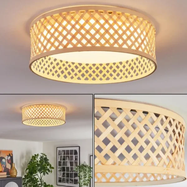 hofstein Barroco Plafonnier LED Écru, Blanc, 1 lumière* Lampes Modernes