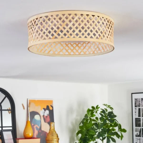 hofstein Barroco Plafonnier LED Écru, Blanc, 1 lumière* Lampes Modernes