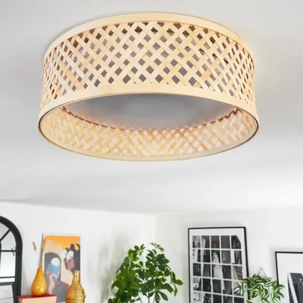 hofstein Barroco Plafonnier LED Écru, Blanc, 1 lumière* Lampes Modernes