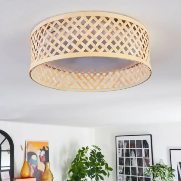 hofstein Barroco Plafonnier LED Écru, Blanc, 1 lumière* Lampes Modernes