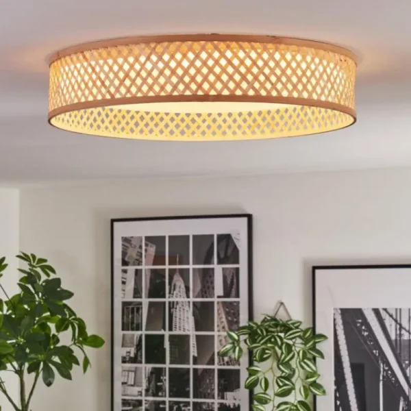 hofstein Barroco Plafonnier LED Écru, Blanc, 1 lumière* Lampes Modernes