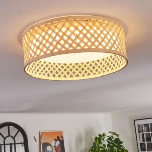 hofstein Barroco Plafonnier LED Écru, Blanc, 1 lumière* Lampes Modernes