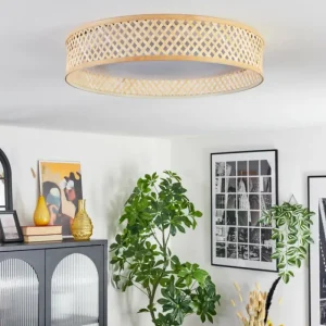 hofstein Barroco Plafonnier LED Écru, Blanc, 1 lumière* Lampes Modernes
