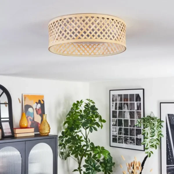 hofstein Barroco Plafonnier LED Écru, Blanc, 1 lumière* Lampes Modernes
