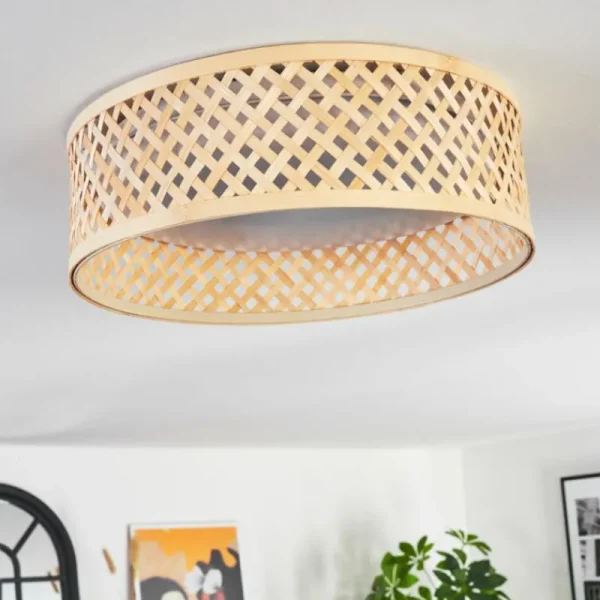 hofstein Barroco Plafonnier LED Écru, Blanc, 1 lumière* Lampes Modernes